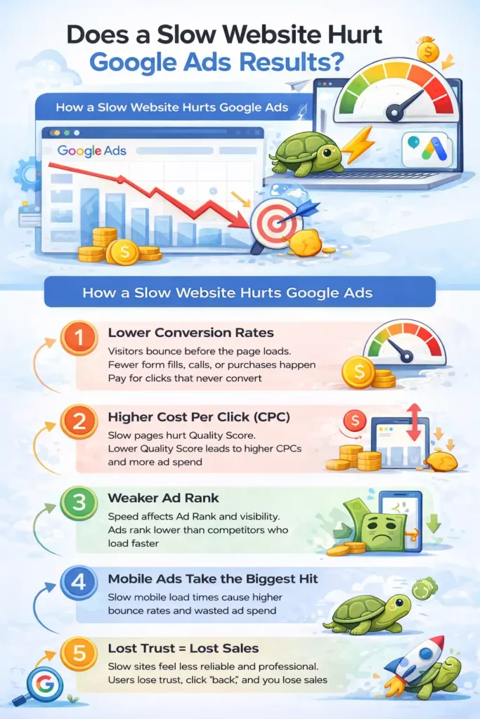 Does a Slow Website Hurt Google Ads Results?